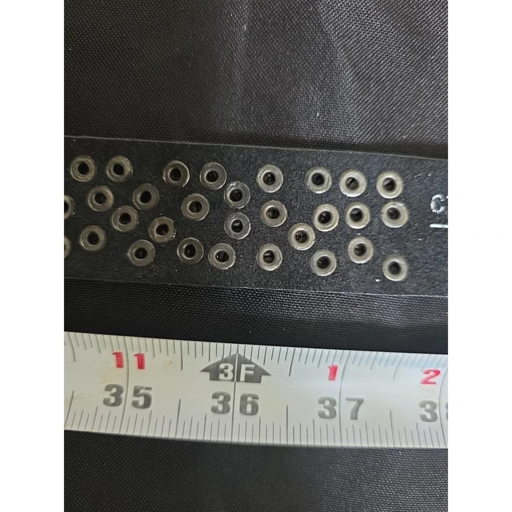 Unisex Italian Made Retro Studded  Punk Rock Hip Hop Belt